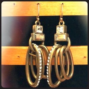 Silpada Modern Maven Earrings with box